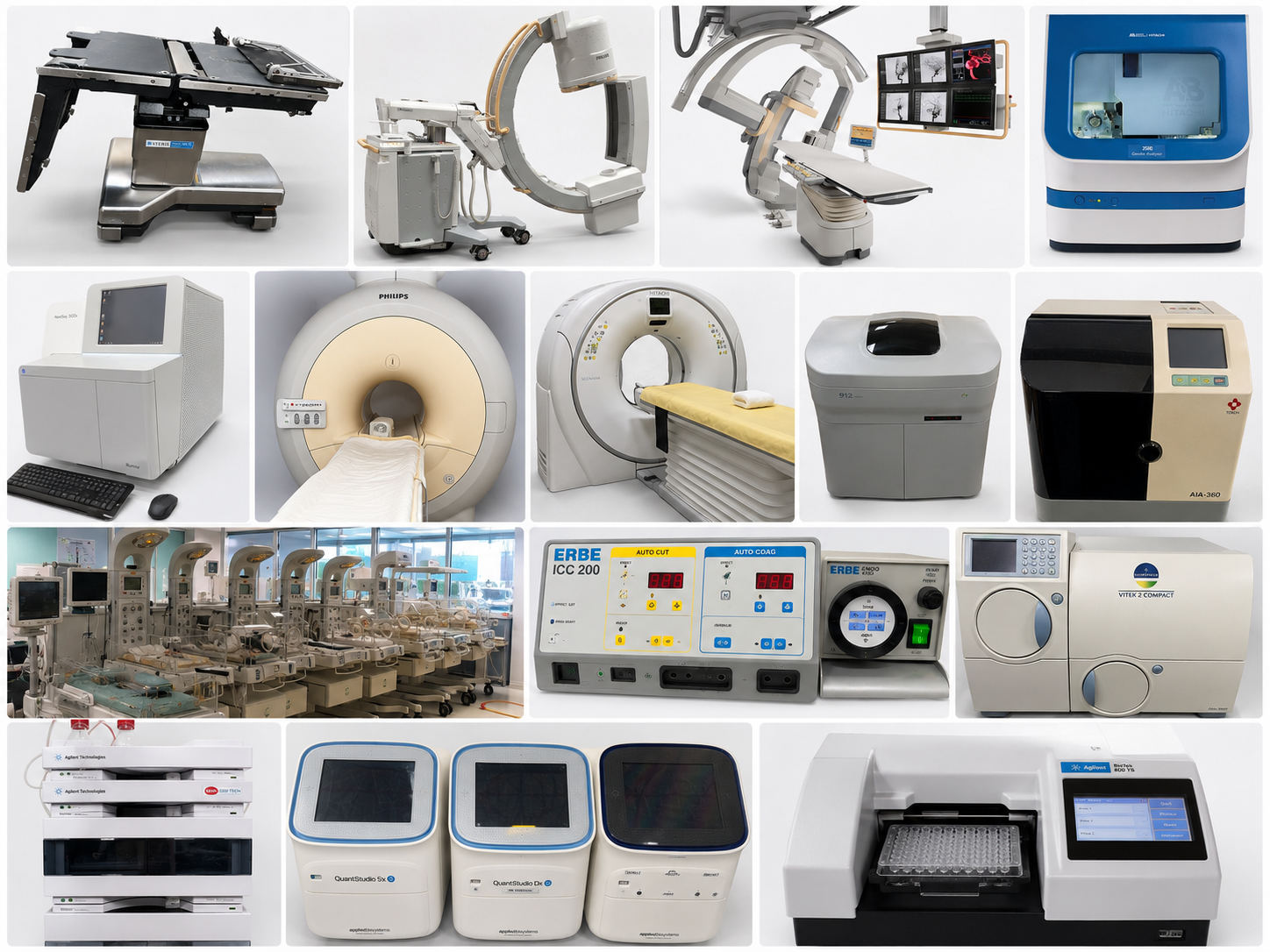 Medical and clinical equipment
